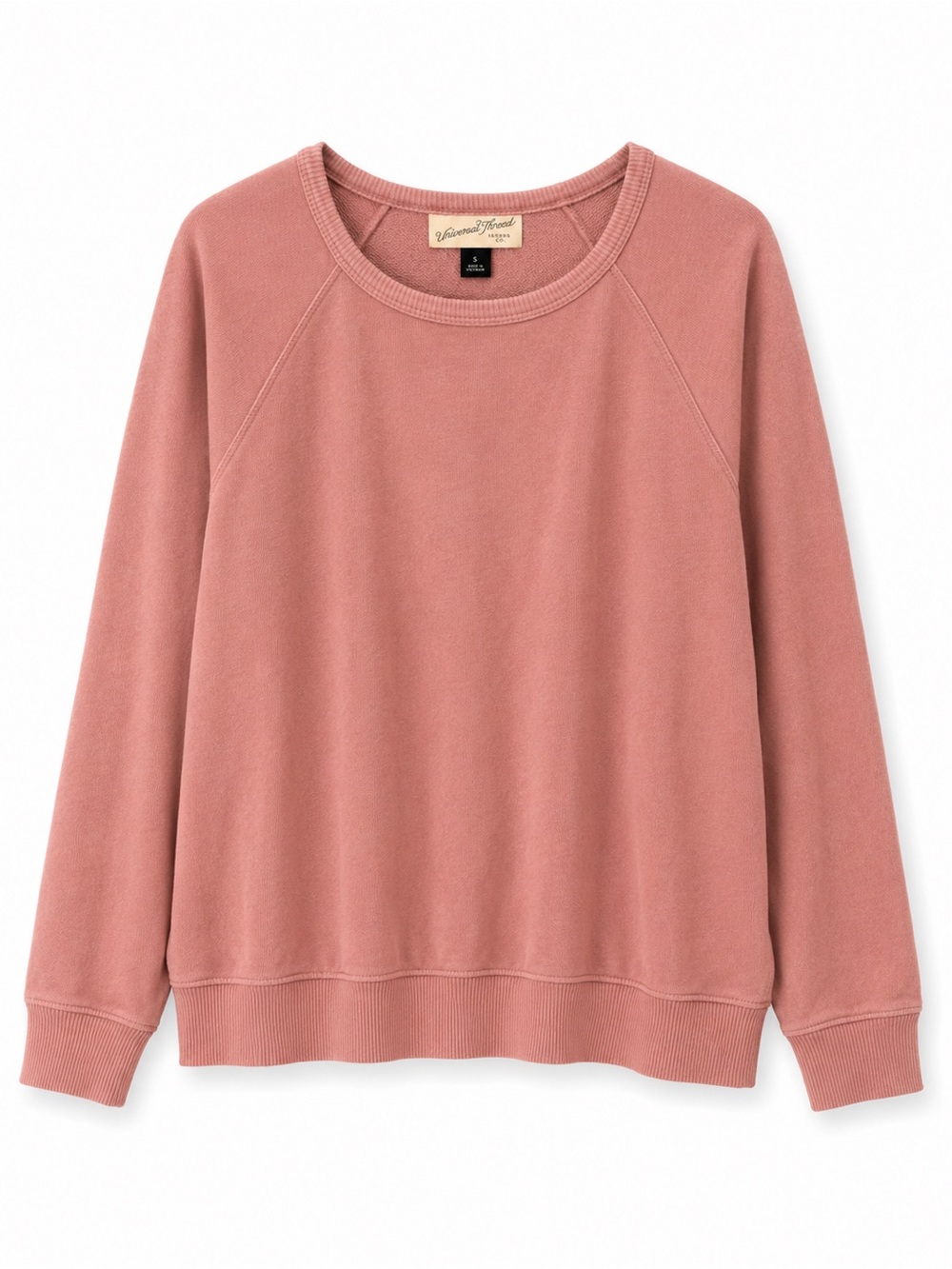 Universal Thread Rosewood Crewneck Pullover Sweater